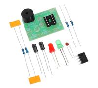 Alipis 3pezzi Kit Da Te Multivibratore Lampeggiatore Led Kit Esercitazione Per Saldatura Timer e Scheda