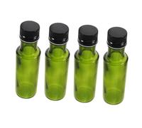 Alipis 4 pezzi Bottiglie Olio da Cucina in Vetro Trasparente Contenitori per Olio e Sciroppo con Tappi Design Ergonomico per Cucina e Ristorante