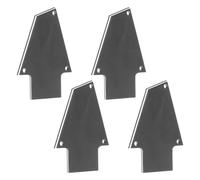 Alipis 4 pezzi Copritasti per Truss Rod per Basso Elettrico Copertura Protettiva per Manico Chitarra Facile da Installare e Pulire Accessori Ricambio Chitarra Elettrica