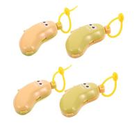 Alipis 4 Pezzi Custodia Protettiva per Testine Spazzolino da Denti Banana Porta Spazzolino e Dentifricio Portatile Organizer Riutilizzabile Antipolvere per Viaggio e Casa Design Frutta