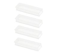 Alipis 4 pezzi Cuvette in Vetro Ottico per Spettrofotometria Alta Trasparenza per Analisi Comparativa e Uso in Laboratorio Compatibili Maggior Parte degli Spettrofotometri