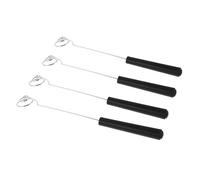 Alipis 4 Pezzi Forchette per Immersione in Acciaio per Cioccolato e Dolci Strumenti Resistenti al Calore per Fonduta e Decorazione Torte Utensili da Cucina Compatti e Riutilizzabili