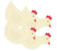 Alipis 4 Pezzi Insieme Dell'uovo Di Pasqua Gallina Piccolo Riutilizzabile A Forma Di Decorazione Sacchetti Protettivi Per Uova Protettori Delle Uova Per Pasqua Stoffa