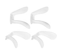 Alipis 4 Pezzi Naselli in Silicone Morbido a Forma di U per Occhiali da Lettura e Occhiali Supporto Naso Antiscivolo e Design Regolabile