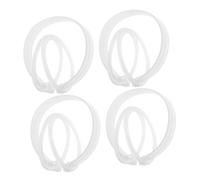 Alipis 4 Pezzi Supporto Plastica per Orecchie Telaio per Cuffie Invernali Struttura Smontabile per Manutenzione Facile e Comfort Ergonomico