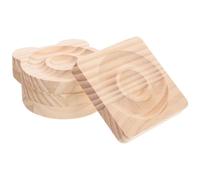 Alipis 4 pezzi Vassoio in Legno per Gioielli Organizer per Braccialetti e Collane Piatto per Creazione e Esposizione di Gioielli per Ordinare Perline e Accessori Fai da Te