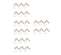 Alipis 4 Set Bottiglie Profumo Auto Ricaricabili Vetro Trasparente Ciondoli Decorativi Per Diffusore Aroma Da Appendere Specchietto Retrovisore 6 Pezzi*4