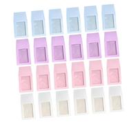 Alipis 40 pezzi Buste Colorate per Carte da Gioco e Foto Custodie Antigraffio in Resistente di Colori Pastello per Organizzazione e Esposizione Cartoncini Adatte Carte di Dimensioni