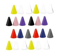 Alipis 45 pezzi Coperture Protettive in Silicone per Punte Apple Pencil con Colori Facili da Installare e Resistenti Accessori di Ricambio per Pennini Touch Screen Precisi