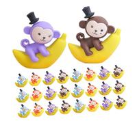 Alipis 48 pezzi Gomme da Cancellare Banana Forma di Scimmia Gommine Colorate per Scuola e Cancelleria Regalo Divertente per Studenti Design Cartoon Unico e Portatile