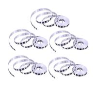 Alipis 5 Nastro con Stampa Zampe di Cane in Poliestere da Ciascuno Nastro Grosgrain per Fai da Te Decorazione Scatole Bouquet e Confezioni Regalo Tema Pet