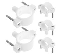 Alipis 5 pezzi Clampe per Filtri con Inversione Veloce Accessori Essenziali per Installazione Purificatori Sotto Lavabo Compatibili con Sistemi Ro