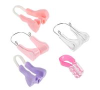 Alipis 5 pezzi Clip Naso Invisibili in Silicone per Modellare e Definire il Ponte Nasale Correttore per Migliorare la Respirazione Uso Giorno e Notte per Donna e Uomo