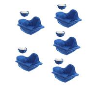 Alipis 5 Pezzi Coperchio Per Ciotola Riscaldante Per Microonde Supporto Accogliente Per Microonde Coperchio Per Ciotola Sicuro io Per Per Forno Comodo Supporto Per