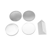 Alipis 5 Pezzi Di Lenti Per Lezioni Di Ottica Kit Di Lente Di Ingrandimento Per L'Istruzione Per Laboratorio