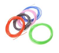 Alipis 5 Pezzi Filamento per Pla Resistente Alta Temperatura per Stampante Filamento Ricarica Colori Grigio Rosa Verde Rosso Blu
