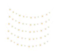 Alipis 5 Pezzi Striscioni a Margherita per Feste Ghirlande di Fiori Appese Decorazioni per Compleanni Fondali Fotografici Adatte a Stanze e