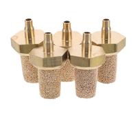 Alipis 5 Pezzi Ugello Filtro in Rame M5 per Macchina Neve da Palco Diffusore Pneumatico Silenzioso Pietra D’Aria Accessori per Compressore e Sistemi Pneumatici Filtro Effetto Schiuma