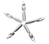 Alipis 5 Punte per Pennini in Acciaio Inox per Penne a Immersione, Accessori per Calligrafia e Lettering, Set di Ricambi Durevoli per Studenti e Artisti, Strumenti di Cancelleria