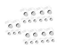 Alipis 5 Set Foglio Di Elettrodi Tampone Di Massaggio Cuscinetti Per Massaggi Domestici Elettrodi Rotondi Cuscinetti Rotondi Elettrodo Idrogel Di Silicone Non Tessuto 10 Pezzi * 5