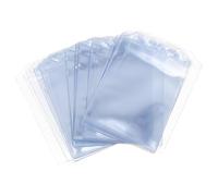 Alipis 50 Pezzi Porta Badge Trasparente in Pvc Custodia Protettiva Bifacciale per Carte di Lavoro e Identità, Porta Carte Ufficio per Personale, Studenti e Volontari, Accessorio