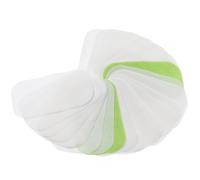 Alipis 50 Pezzi Sapone Portatile Ricarica per Viaggio e Campeggio Foglietti Sapone USA e Getta Leggeri e Compatti per Lavaggio Mani Corpo e Vestiti Sicuri