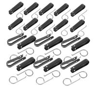 Alipis 50 set Attrezzi Rimozione Copridadi Ruote Auto Pinze e Ganci in Acciaio Inox per Smontaggio Copri Bulloni Antifurto Kit Professionale per Meccanici e Officine