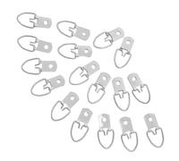 Alipis 500 Pezzi Ganci per Cornici con Anello Acciaio Inossidabile Supporto Professionale per Specchi e Ganci Occhio per Appendere Foto e Dipinti per Ufficio e