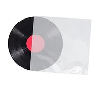 Alipis 50pezzi Protezione per Dischi in Vinile Sacchetti Piatti Trasparenti Senza Sigillo Custodia per CD Contenitore di Protezione per Dischi in Vinile