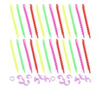 Alipis 52 Pezzi Bigodini a Spirale in Plastica per Permanente Riccia Barre da Curling Piccole e Grandi Kit per Permanente Chioma Ricci Strumenti Professionali per Styling Chioma a