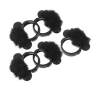 Alipis 5pezzi Paravento Peloso Per Microfono Copertura Antivento Per Microfono Bavero Protezione Da Polvere e Spruzzi Riduzione Del Rumore Ambientale Per Streaming Live Interviste e Regis