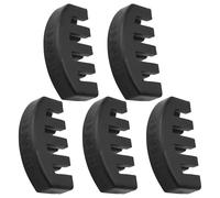 Alipis 5pezzi Sordina in Gomma per Violino Smorzatore del Suono Silenziatore per Violino Cuscinetto Antirumore per Pratica Strumenti Musicali