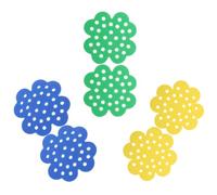 Alipis 6 Pezzi Abbeveratoio Schiuma Galleggiante Fiore a Forma in Api | Fori Multipli e Struttura Cava, Appoggio Stabile, per Insetti del Giardino su Terrazze e Patio
