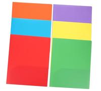 Alipis 6 pezzi Cartelline Portadocumenti con Doppia Molla per Ufficio e Scuola Colorati Resistente all Acqua per Organizzazione Documenti e Progetti