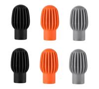 Alipis 6 Pezzi Copri Bacchette Silicone Silenziatori Rumore Riduzione Mute Drumstick Tips per Pratica Silenziosa e Controllo Volume Adatti Bacchette e Mallet Facili da Montare e Portatili