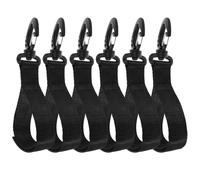 Alipis 6 Pezzi Gancio Elastico per Barca e Kayak Ganci Stile Casuale per Ormeggio e Pagaia Materiale Resistente e Facile da Installare Accessori Nautici per Banchina e Canoa