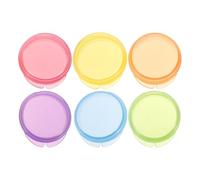 Alipis 6 Pezzi Portapillole da Viaggio Piccolo Rotondo Organizer Portatile per Vitamine e Medicinali con Coperchio Contenitore Compatto e Sigillato per Uso Quotidiano in Borsa o Tasca