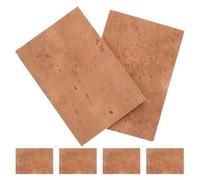 Alipis 6 Pezzi Saxophone Neck Joint Cork Sheets Replacement Pads For Tenor Sax Clarinet Soft Flexible Wear-resistant Musical Instrument Repair Accessory