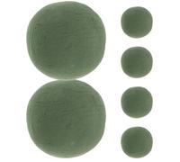 Alipis 6 Pezzi Spugna per Fiori Rotonda 12 CM Supporto Floreale per Composizioni Fai da Te Blocchi di Spugna Assorbente per Bouquet e Decorazioni Matrimonio Idratazione Prolungata per