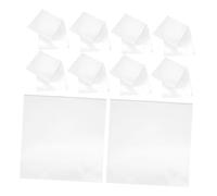 Alipis 60 PCS Buste Protettive per Dischi in Vinile, Buste Autoadesive in Plastica per Protezione da Sporco e Impronte, Accessori per Vinili