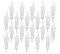 Alipis 60 Pezzi Infilaago in Acciaio Inox per Cucito e Ricamo, Portatile | Uso Semplice per Principianti e Anziani, Riutilizzabile, Resiste alla Deformazione, Argento