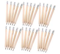 Alipis 60 pezzi Matite Corte per Scrittura e Disegno con Cancellabile da Hb Nero per Studenti Artisti e Insegnanti Pratiche e Leggere per Uso Scolastico e Creativo