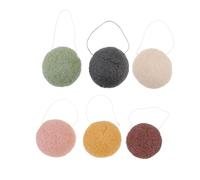 Alipis 6pezzi Spugna per Viso Spugnetta Viso Pulizia Strumento per Pulizia del Spugna per Trucco Tampone Cosmetico