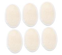 Alipis 6pezzi Spugne Loofah Esfolianti Per Doccia Scrubbers Naturali Con Corda Per Liscia e Morbida Rimuove Le Cellule Morte e Favorisce Elasticità Della