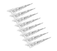 Alipis 8 pezzi Anelli Decorativi Unghie Finte Dorati Accessori Costume Sovrana per Danza del Ventre Halloween e Feste Carnevale