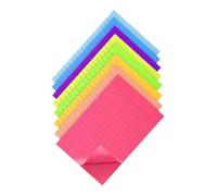 Alipis 8 pezzi Blocchetti Memo Adesivi Colorati Tavolette Appunti Autoadesive Piccole con Linee Orizzontali Foglietti Pratici e Rimovibili per Scuola Ufficio Casa