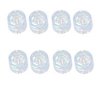 Alipis 8 Pezzi Coprigambe per Sedie e Tavoli in Gomma PVC Antiscivolo Protezioni per Pavimenti Parquet e Ceramica Tappi per Gambe Diametro 225-255 MM per Interni Casa