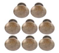 Alipis 8 Pezzi Maniglia per Cassetto a Foro Singolo in Lega di Alluminio e Ferro Pomello Rotondo in Stile Vintage Bronzo Accessori per Mobili Interni come Armadi Librerie e Credenze