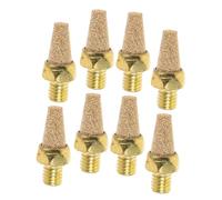Alipis 8 pezzi Silenziatore Compressore Aria Pt con Filtro Aria e Controllo Flusso Compatibile Componenti Pneumatici Riduzione Rumore
