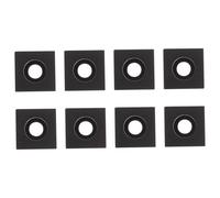 Alipis 8 pezzi Staffe Angolari per Estrusione Alluminio Serie Connettori Resistenti Ossidazione per Strutture Industriali e Progetti Cnc Printer Supporti Fissaggio Angolari per Profilati